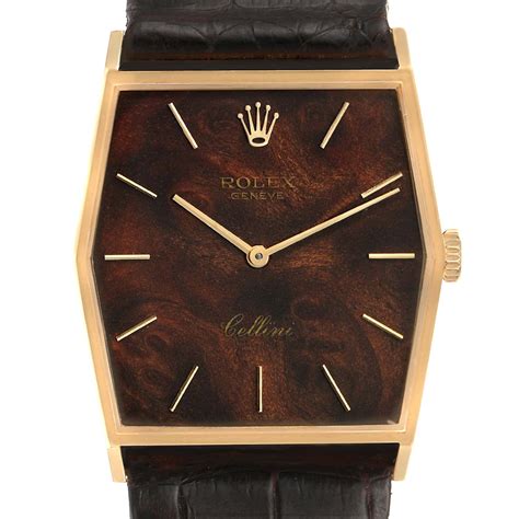 rolex cellini wood|More.